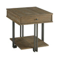 HAMMARY SADDLETREE-HAMILTON RECTANGULAR DRAWER END TABLE 954-915