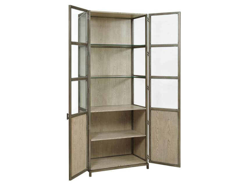 AMERICAN DREW WEST FORK BLACKWELL DISPLAY CABINET 924-854