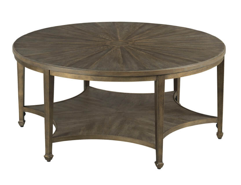 AMERICAN DREW EMPORIUM SUTTER ROUND COFFEE TABLE 012-911