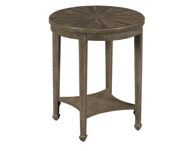 AMERICAN DREW EMPORIUM SUTTER ROUND END TABLE 012-916