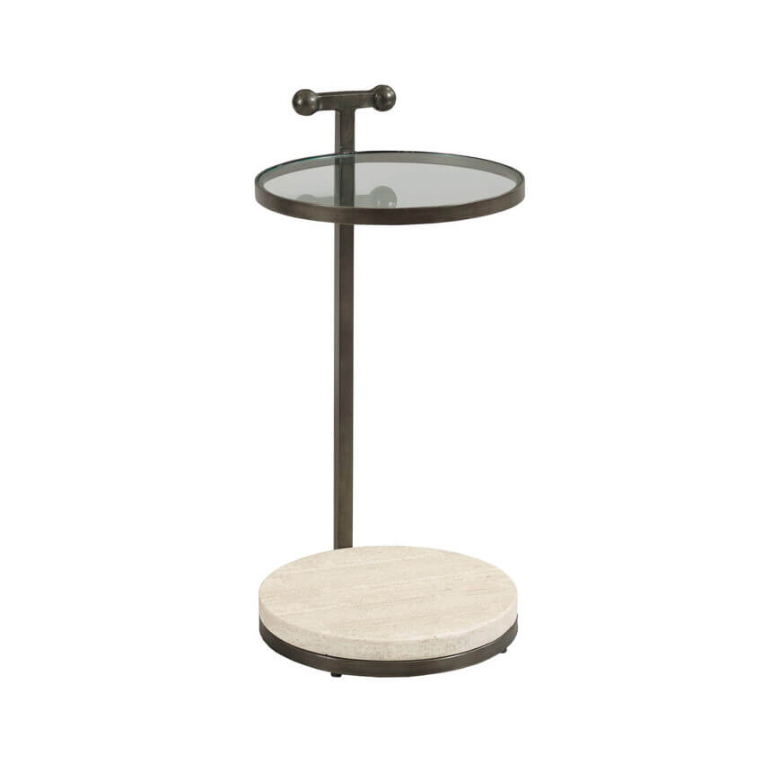HAMMARY FRAZIER ROUND ACCENT TABLE 090-1084