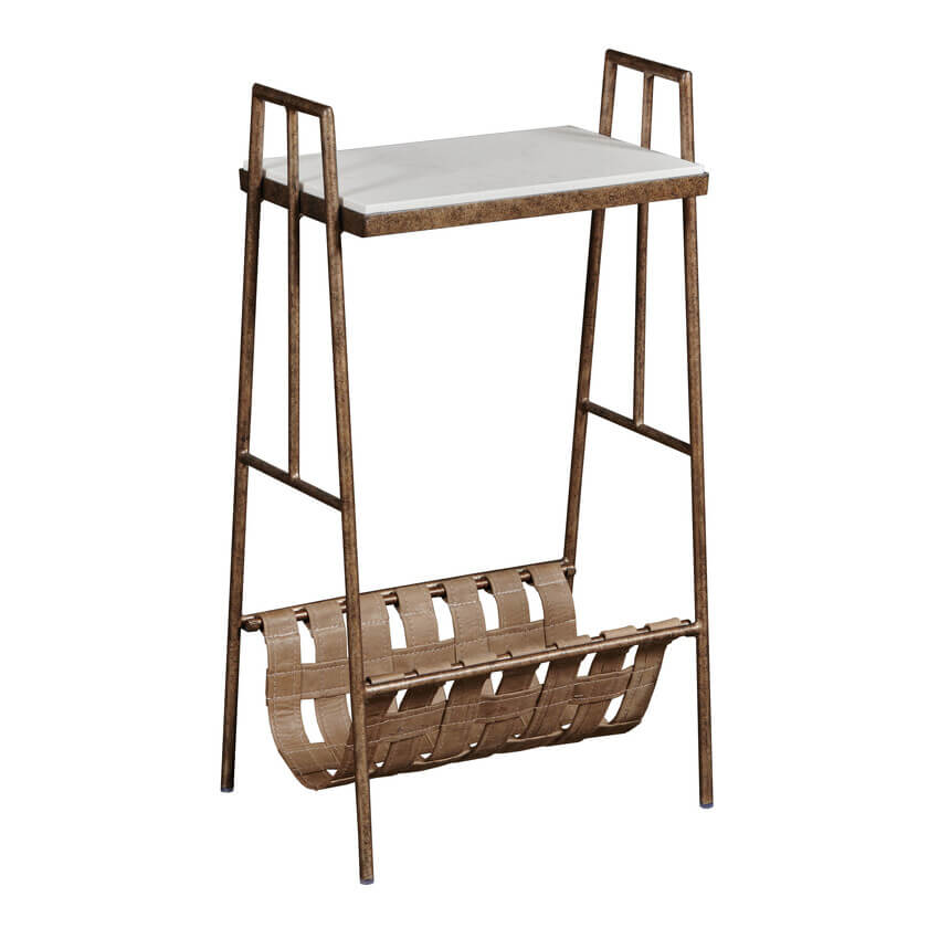 HAMMARY SAFFIANO MAGAZINE TABLE 090-1111