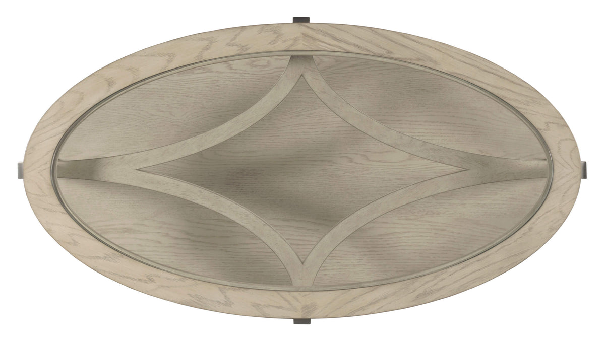 HAMMARY SOLSTICE OVAL COFFEE TABLE 086-912