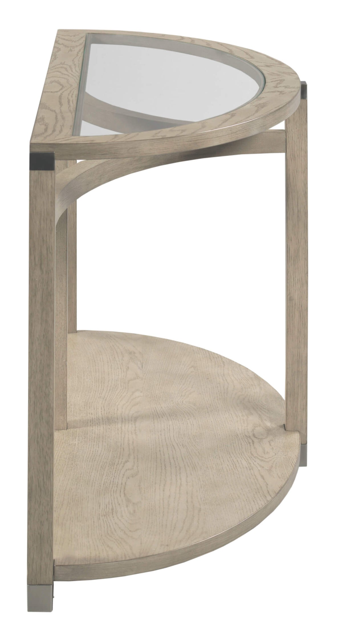 HAMMARY SOLSTICE DEMILUNE SOFA TABLE 086-925