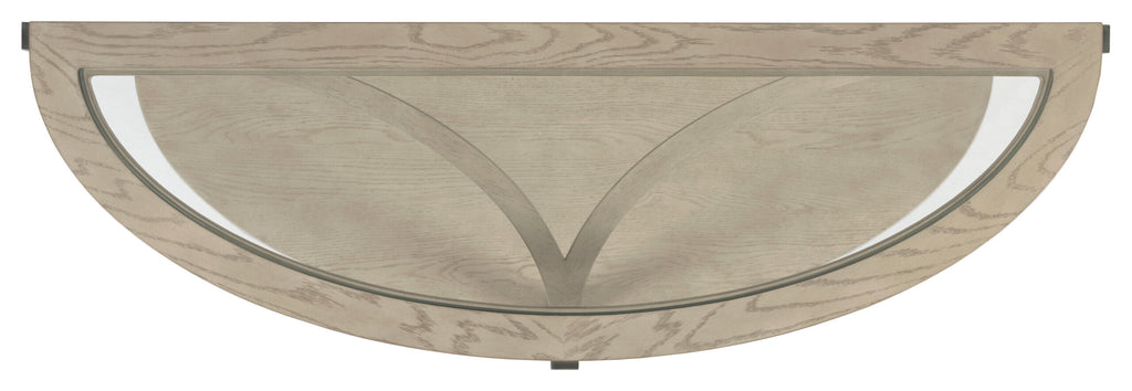 HAMMARY SOLSTICE DEMILUNE SOFA TABLE 086-925