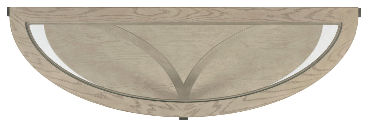 HAMMARY SOLSTICE DEMILUNE SOFA TABLE 086-925
