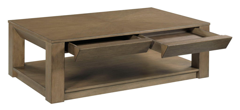 HAMMARY PAULSON RECTANGULAR DRAWER COFFEE TABLE 087-910