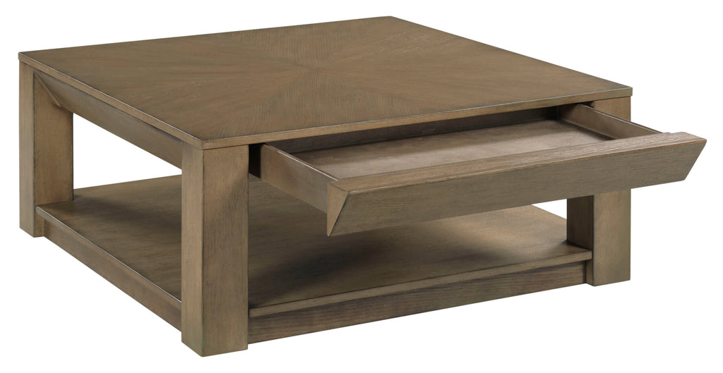 HAMMARY PAULSON SQUARE DRAWER COFFEE TABLE 087-912
