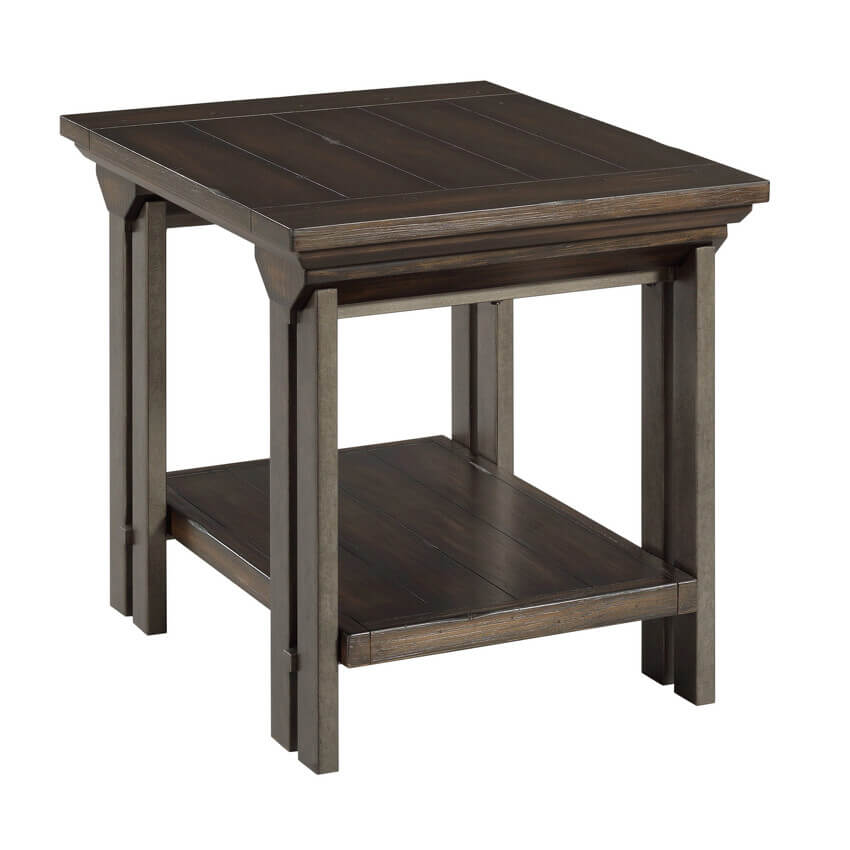 HAMMARY KETCHUM-HAMILTON RECTANGULAR END TABLE 174-915