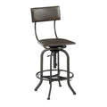 HAMMARY ROCCO ADJUSTABLE BAR STOOL 090-1107