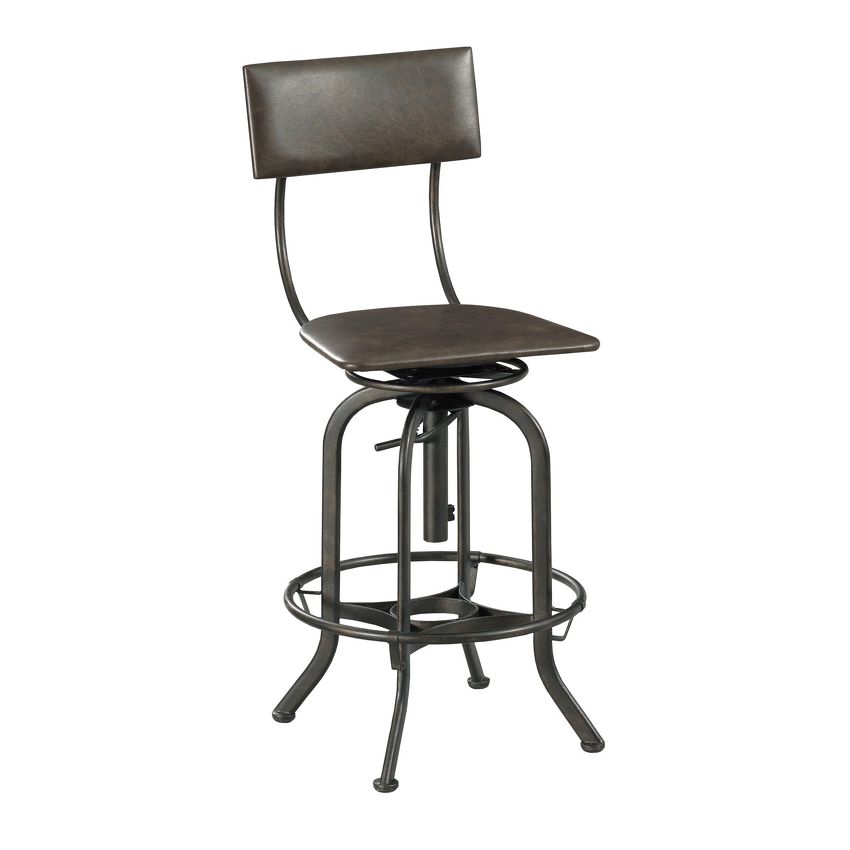 HAMMARY ROCCO ADJUSTABLE BAR STOOL 090-1107