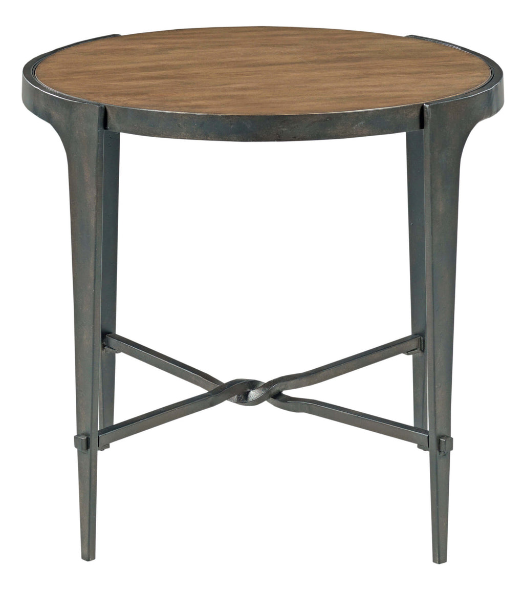 HAMMARY ROUND END TABLE 120-916