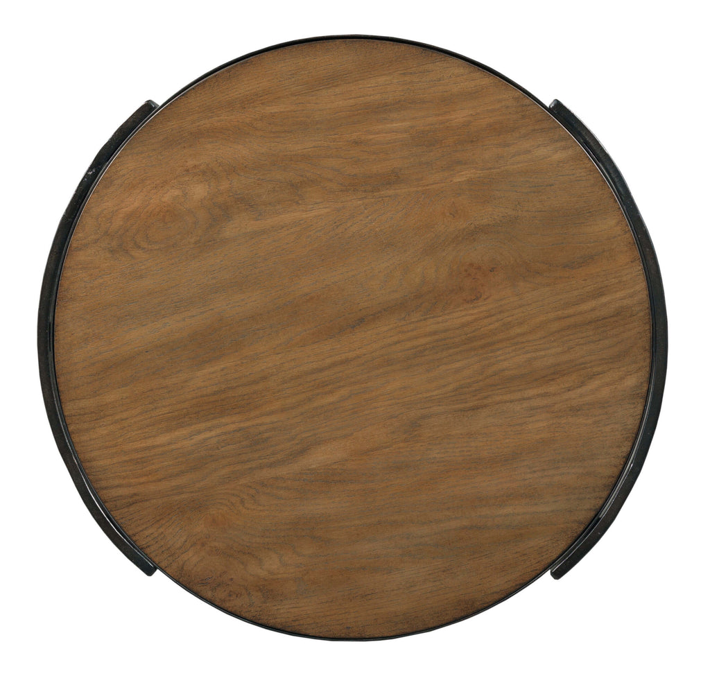 HAMMARY ROUND END TABLE 120-916