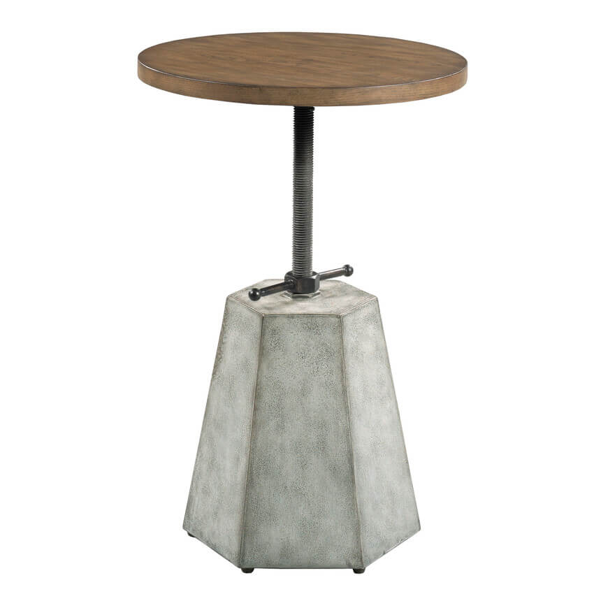 HAMMARY OLMSTED ADJUSTABLE ACCENT TABLE 120-917