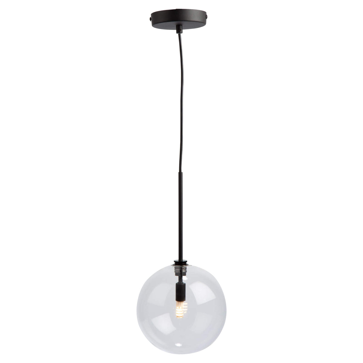 ARTCRAFT PINPOINT  1 LIGHT PENDANT SC13191BK