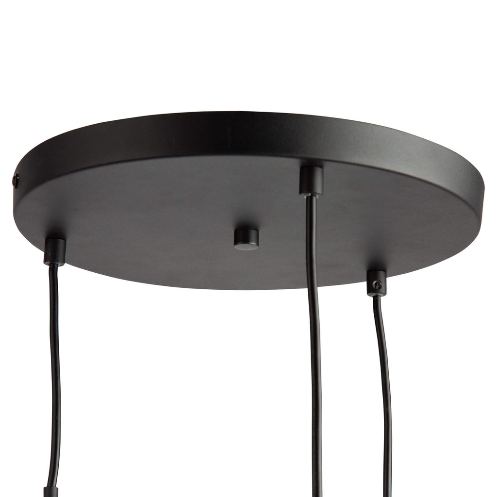 ARTCRAFT PINPOINT 3 LIGHT PENDANT SC13193BK