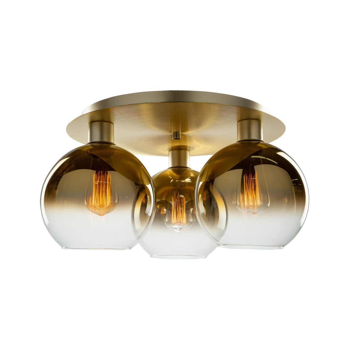 ARTCRAFT MORNING MIST 3 LIGHT PENDANT SC13282GD