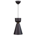 ARTCRAFT TEMPO 1 LIGHT CONE PENDANT SC13290BK