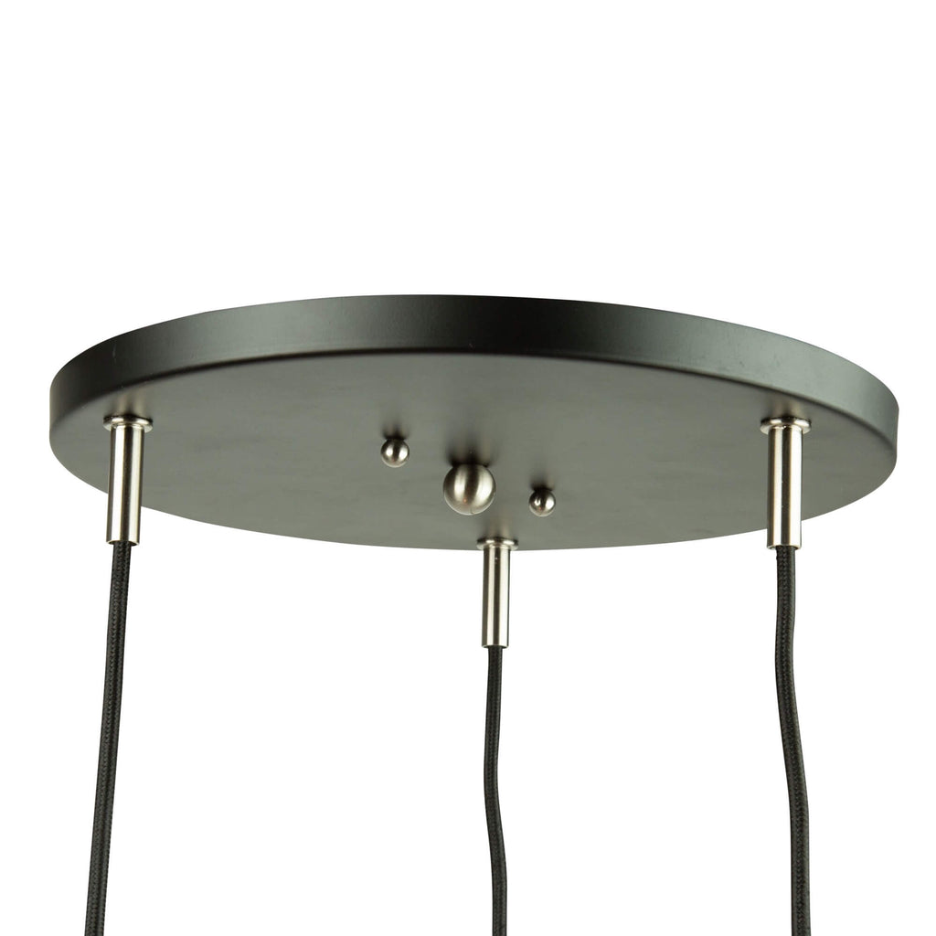 ARTCRAFT TOTE  3 LIGHT PENDANT SC13323BK
