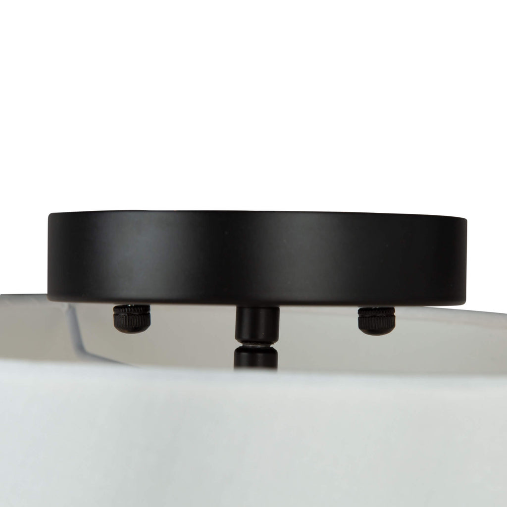 ARTCRAFT RHYTHM 3 LIGHT FLUSH MOUNT SC13334BK