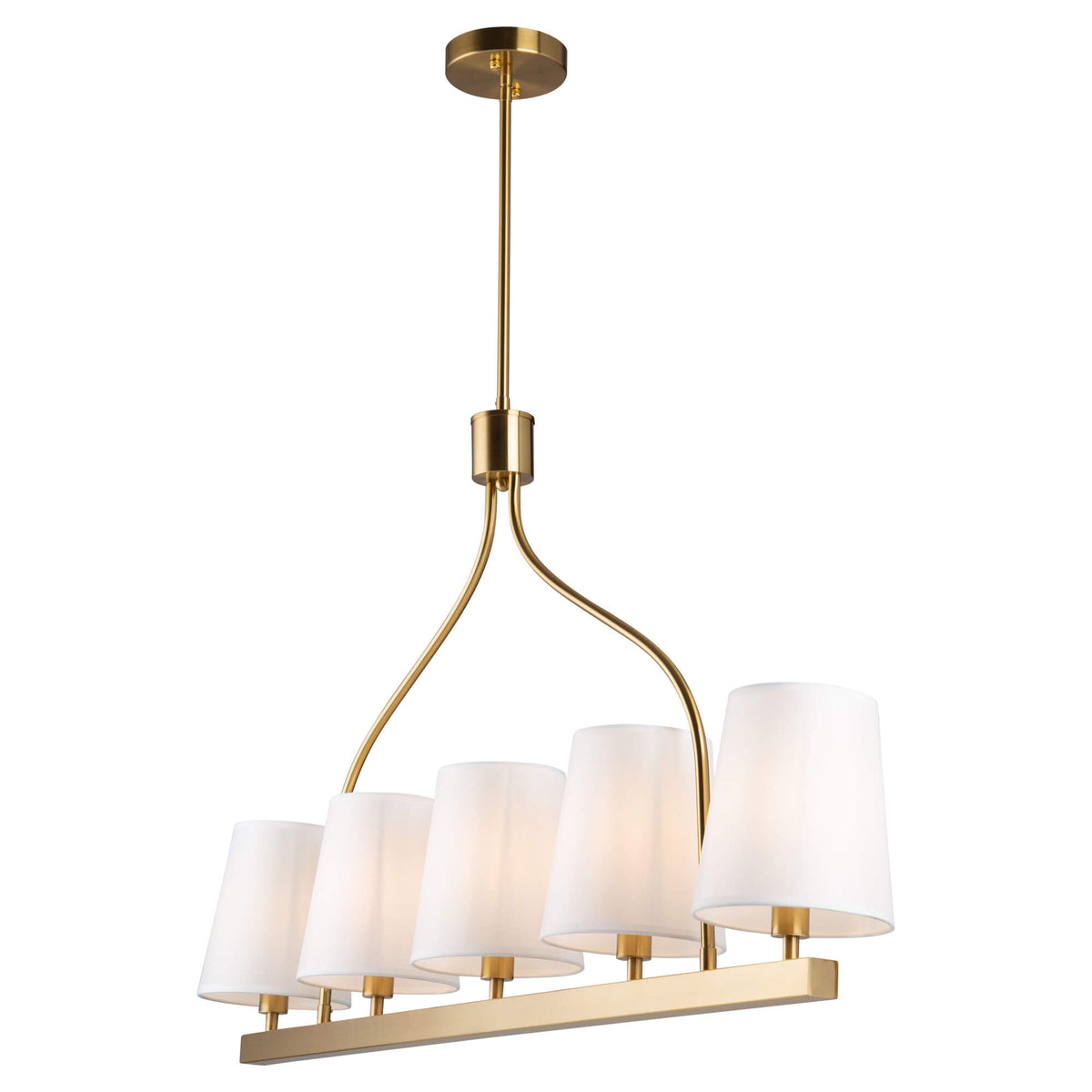 RHYTHM  5 LIGHT LINEAR CHANDELIER SC13336BG