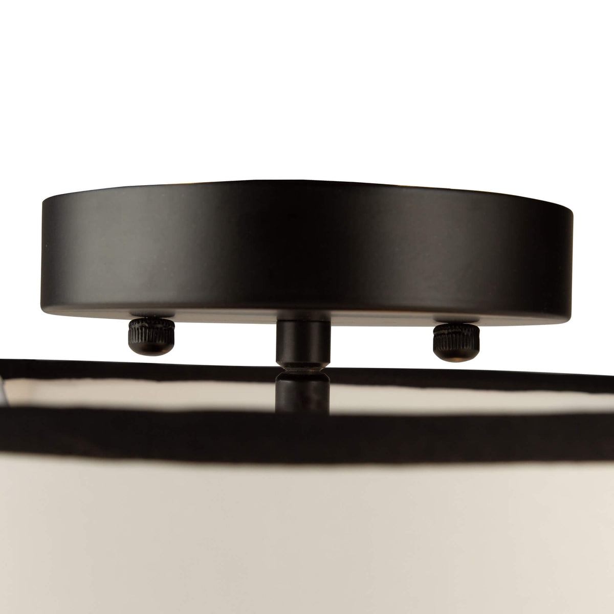 ARTCRAFT COCO 3 LIGHT FLUSH MOUNT SC13344BK