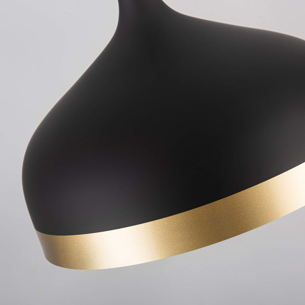 ARTCRAFT DASH COLLECTION PENDANT BLACK SC13350BK