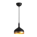 ARTCRAFT  DASH 1 LIGHT PENDANT BLACK SC13351BK
