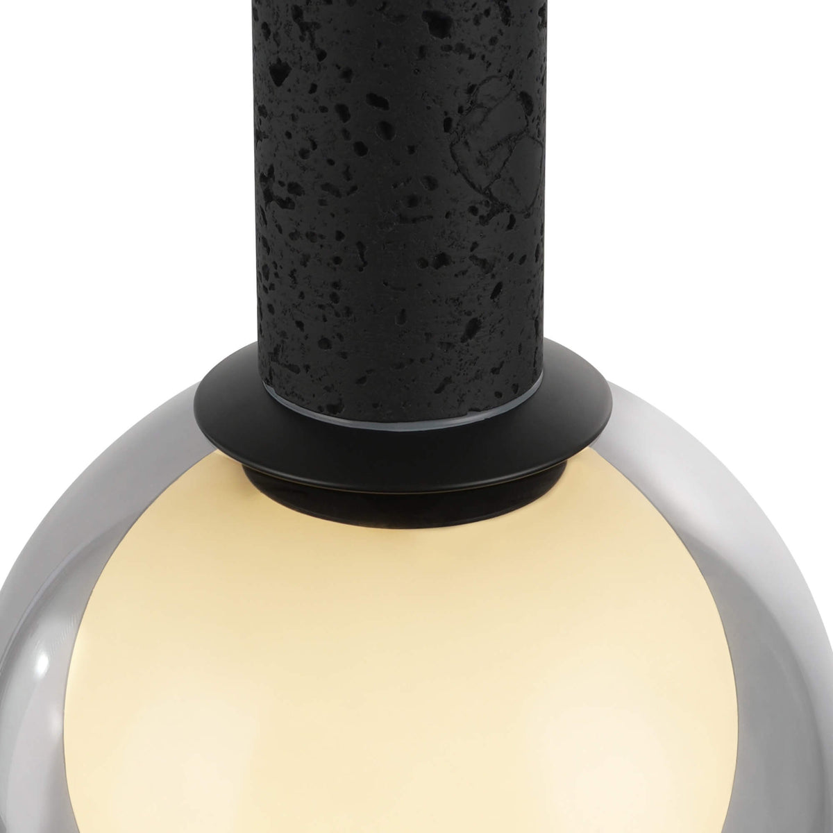 ARTCRAFT JUNA 1LT PENDANT BLACK SC13380BK