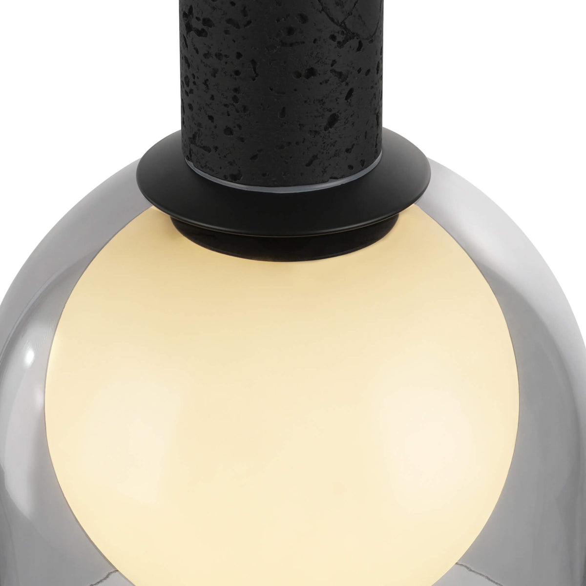 ARTCRAFT JUNA 6 LT CHANDELIER BLACK SC13386BK