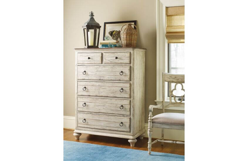 KINCAID WEATHERFORD CORNSILK HAMILTON CHEST 75-105