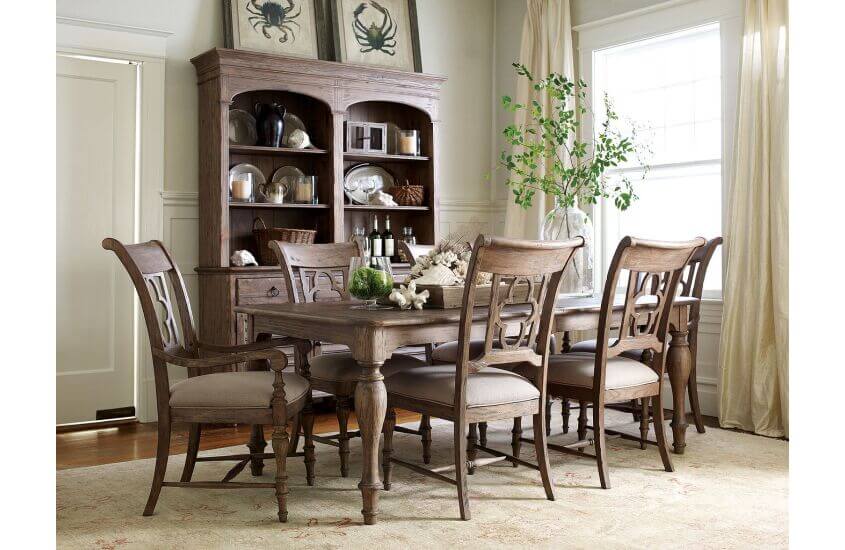 KINCAID WEATHERFORD HEATHER SIDE CHAIR SET OF TWO 76-061