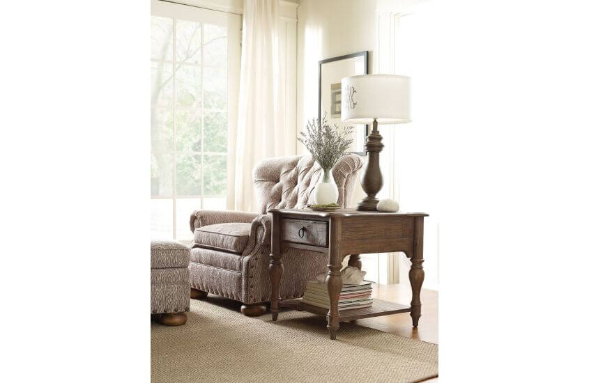 KINCAID WEATHERFORD HEATHER END TABLE 76-021