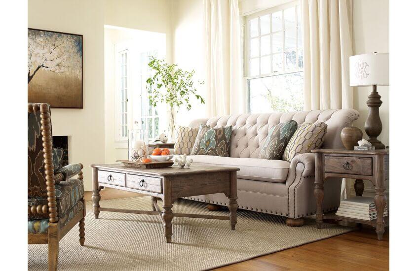 KINCAID WEATHERFORD HEATHER COCKTAIL TABLE 76-023