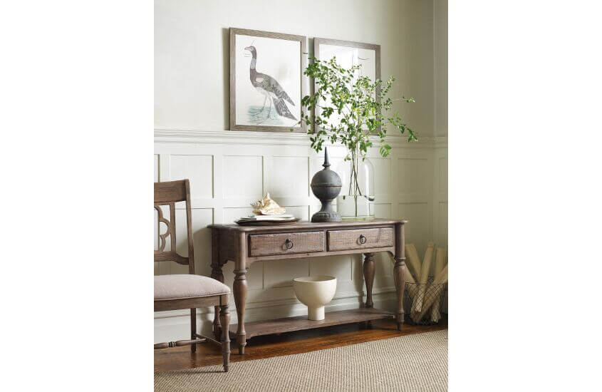 KINCAID WEATHERFORD HEATHER SOFA TABLE 76-029
