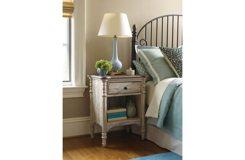 KINCAID WEATHERFORD CORNSILK OPEN NIGHTSTAND 75-143