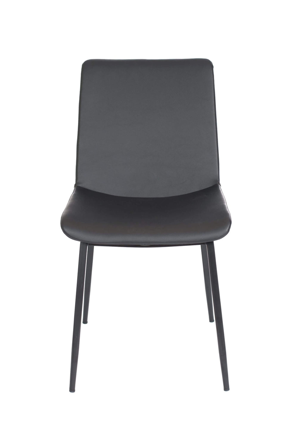 FURNISHINGS MATE SAMPSON CHAIR BLACK SET OF TWO DC 336-BL-MB