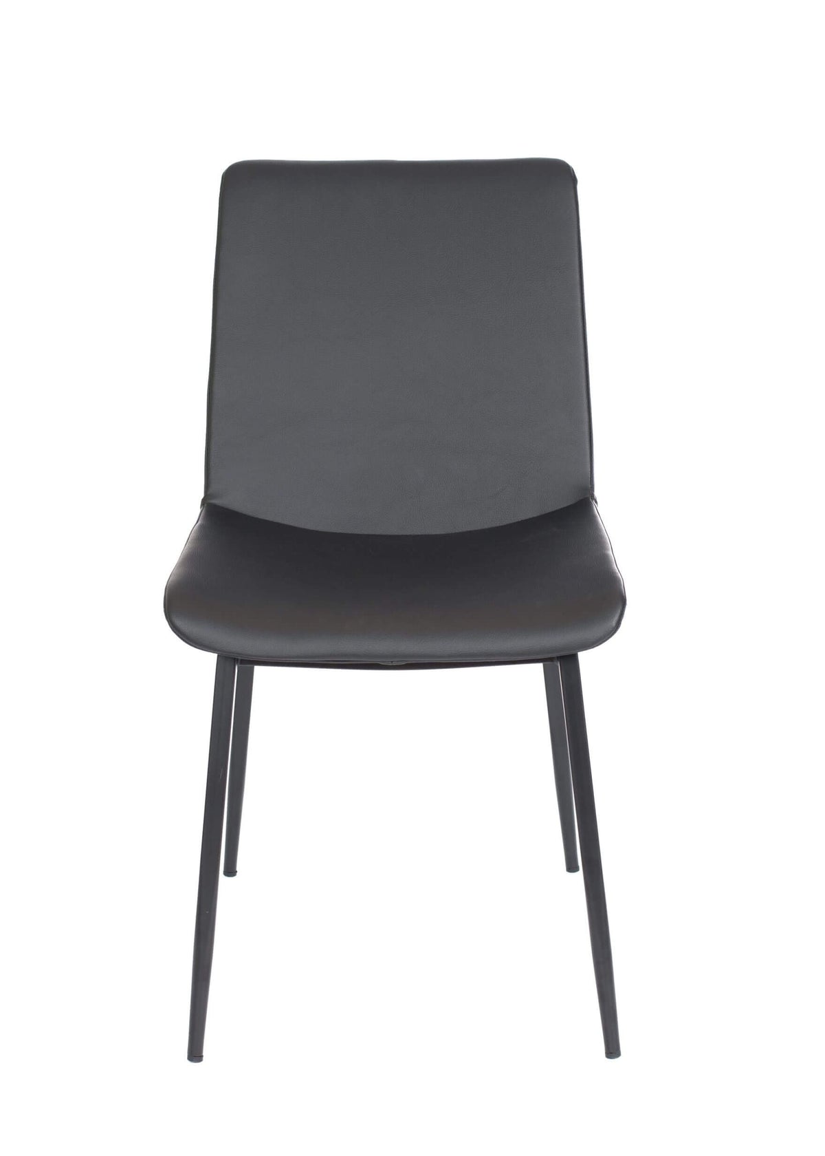 FURNISHINGS MATE SAMPSON CHAIR BLACK SET OF TWO DC 336-BL-MB