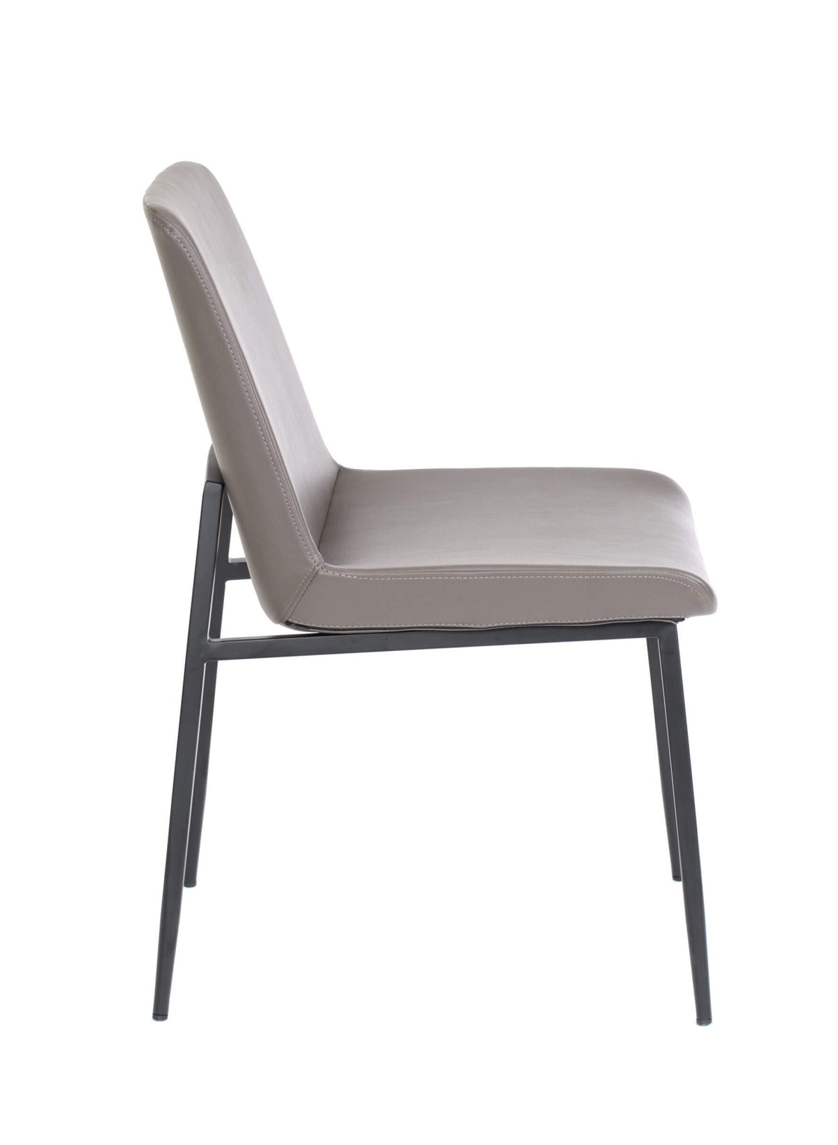 FURNISHINGS MATE SAMPSON CHAIR GREY SET OF TWO DC 336-GR-MB