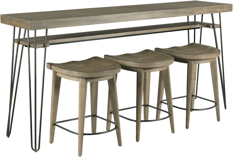 HAMMARY SANBERN BAR STOOL BAR STOOL 051-690 SET OF TWO
