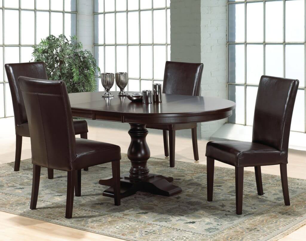 CARDINAL WOODCRAFT SAVANNAH SINGLE PEDESTAL TABLE