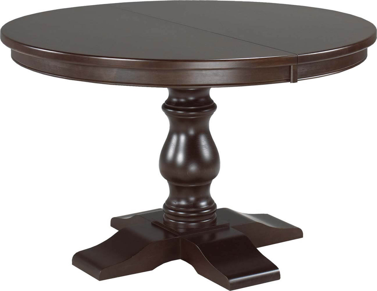 CARDINAL WOODCRAFT SAVANNAH SINGLE PEDESTAL TABLE