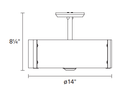 DVI LIGHTING ZURICH SMALL 3 LT SEMI-FLUSH MOUNT CHROME DVP14511CH-SSOP