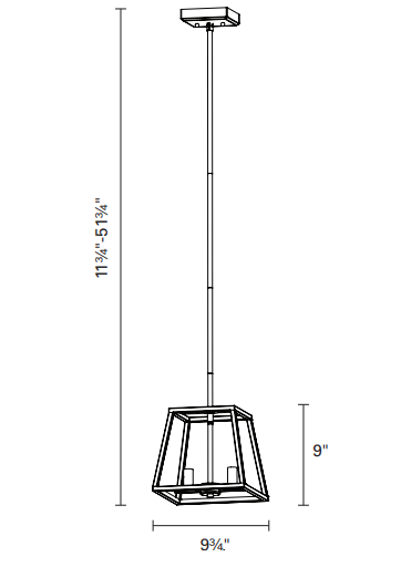 DVI LIGHTING LAURENTIAN 2 LT PENDANT DVP30021SN+GR
