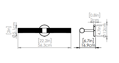 DVI LIGHTING BOUVIER 22.25" PICTURE LIGHT BRASS DVP36916BR