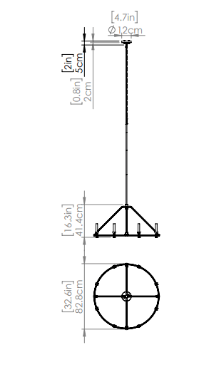DVI LIGHTING CARISBROOKE 8 LT CHANDELIER BRASS DVP37129BR