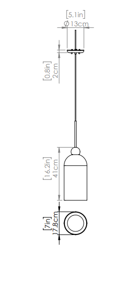 DVI LIGHTING HARIETTE MINI-PENDANT BRASS CLEAR DVP37621BR-CL