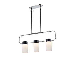 DVI LIGHTING TUXEDO 3 LT LINEAR EBONY DVP40702EB+CH-OP