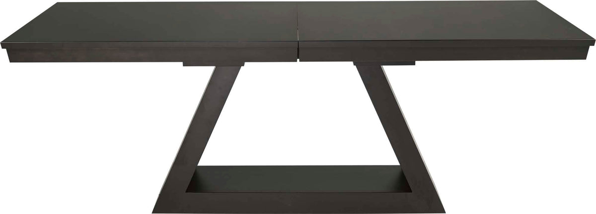 CARDINAL WOODCRAFT SHARD DOUBLE PEDESTAL TABLE