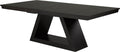 CARDINAL WOODCRAFT SHARD DOUBLE PEDESTAL TABLE
